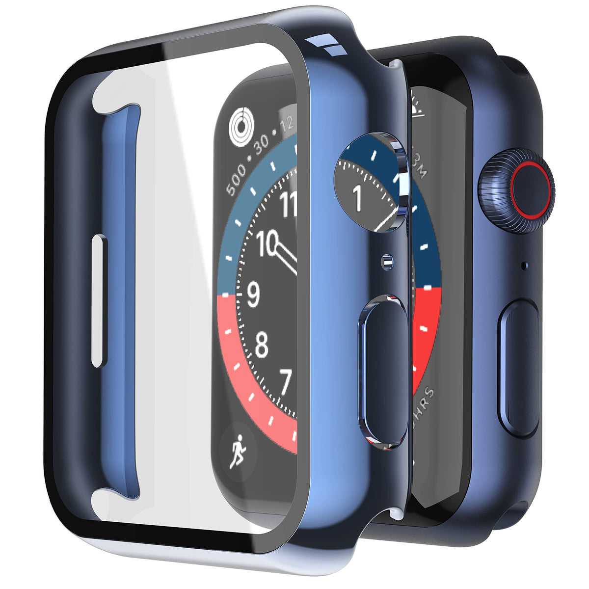 Misxi Screen Protector Case for 44mm Apple Watch SE3/SE2/SE/Series 6/5/4