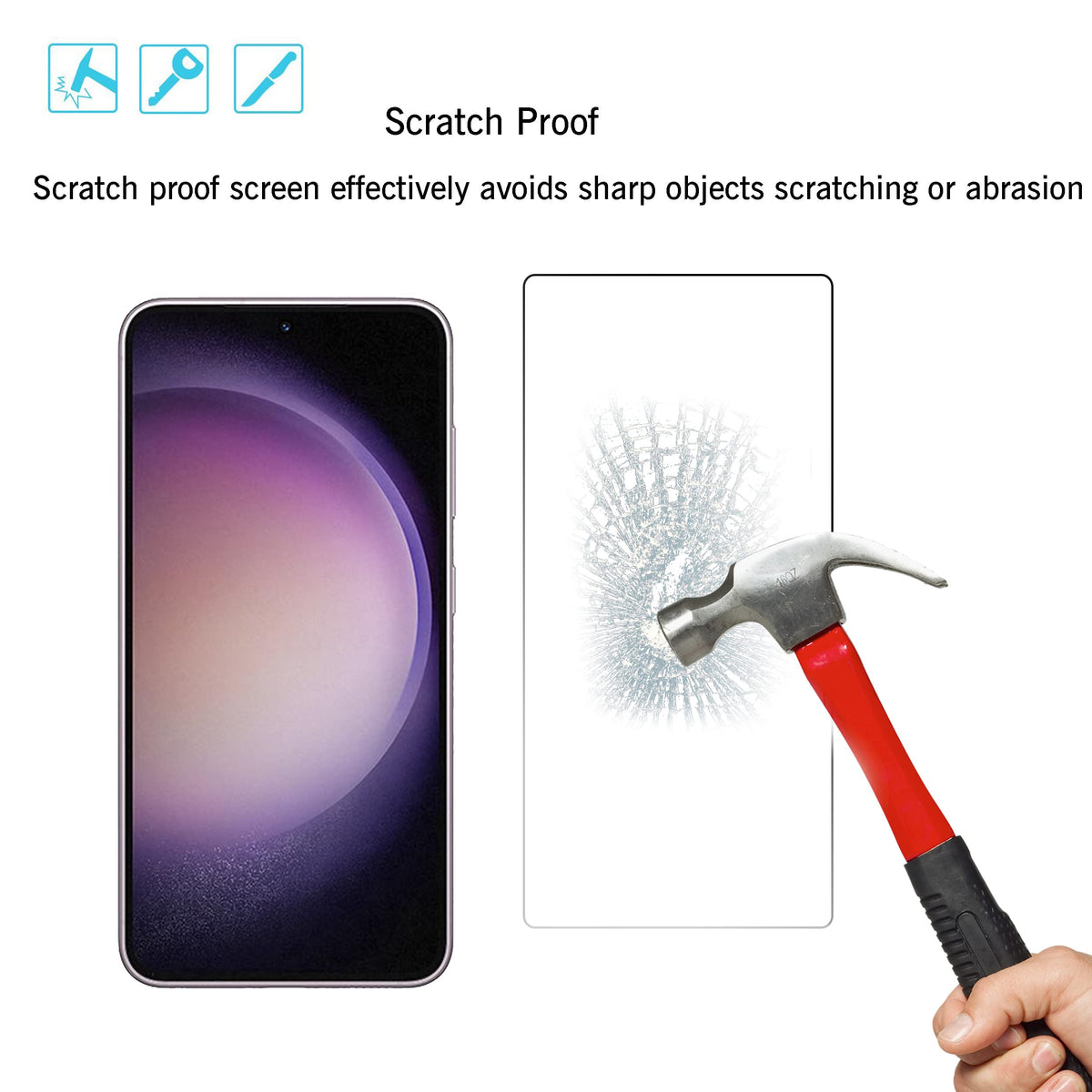 Ailun Screen Protector + Camera Lens Protector for Galaxy S26 Ultra