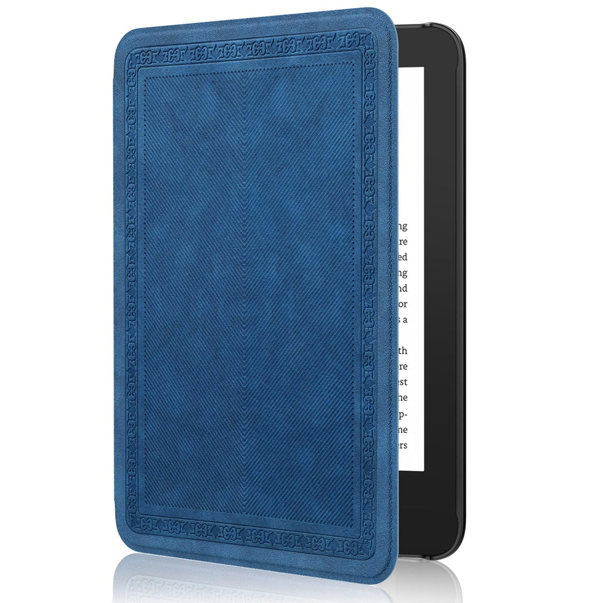 MoKo Case for 6" Amazon Kindle Basic 11th Gen 2024/2022,Blue-green