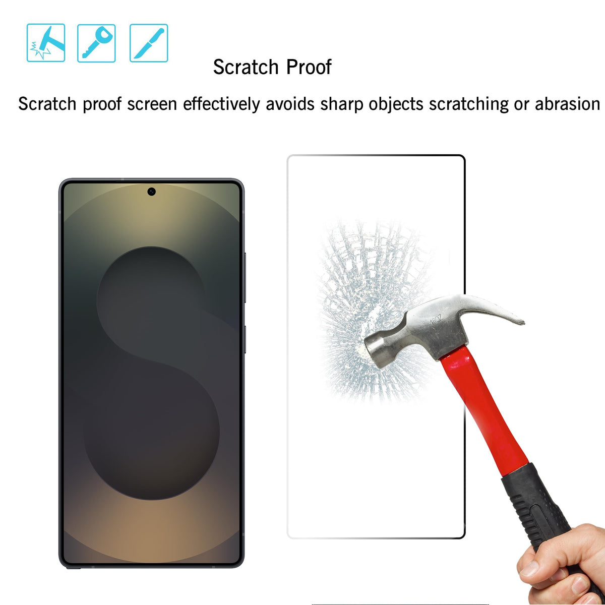 Ailun Screen Protector + Camera Lens Protector for Galaxy S26 Ultra