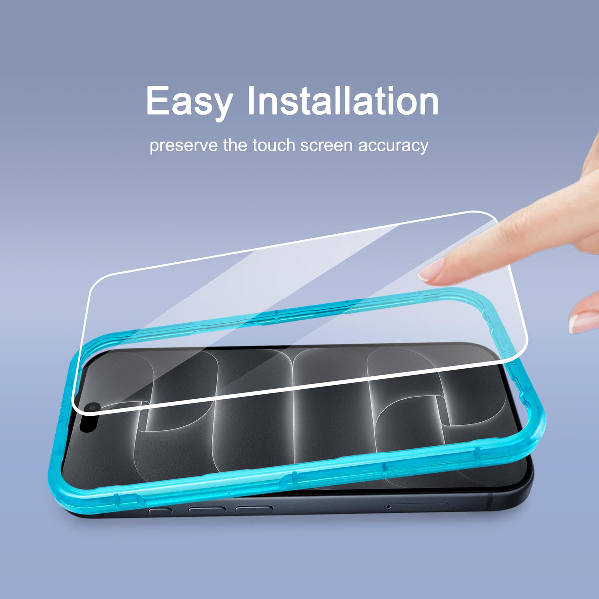 Ailun Screen Protector + Camera Lens Protector for iPhone 16 Pro Max