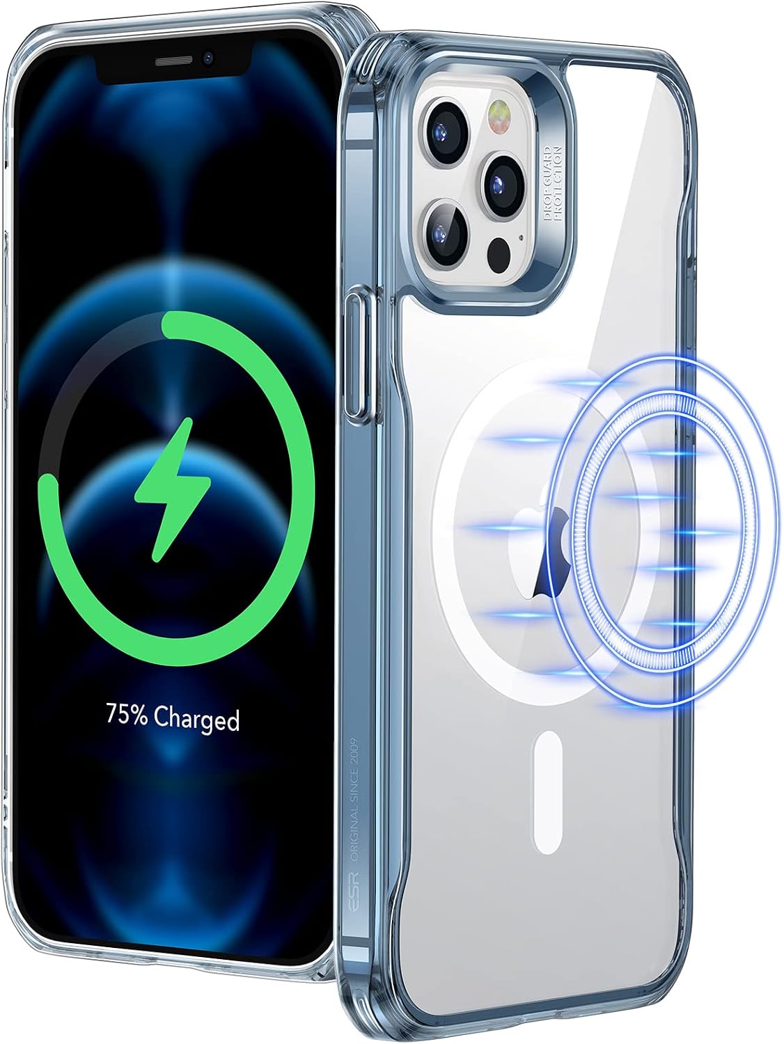 ESR Classic Hybrid for iPhone 15 Pro Max Case, Clear