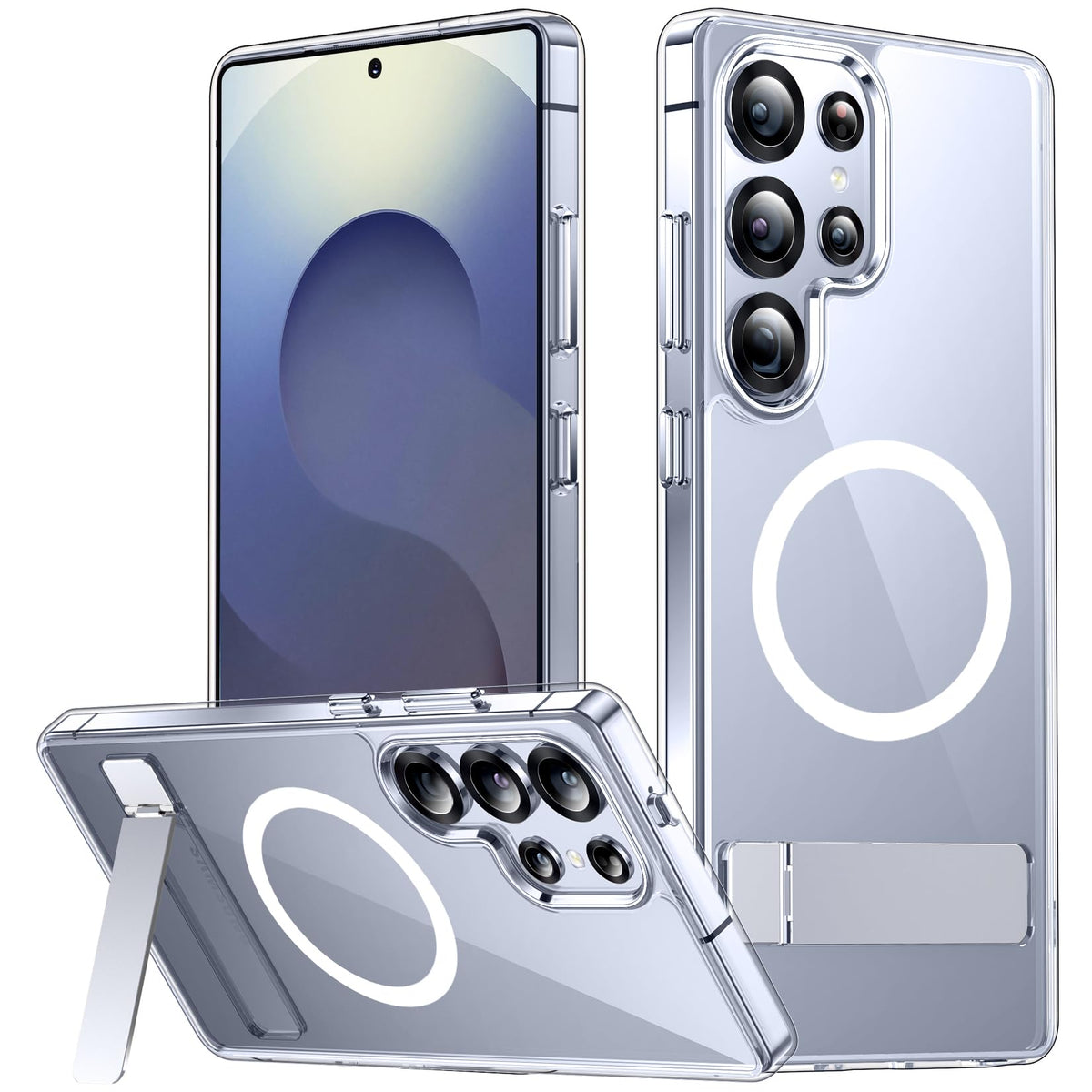 SPIDERCASE for iPhone 18 Pro Max Case/iPhone 17 Pro Max Case,Magnetic,Clear
