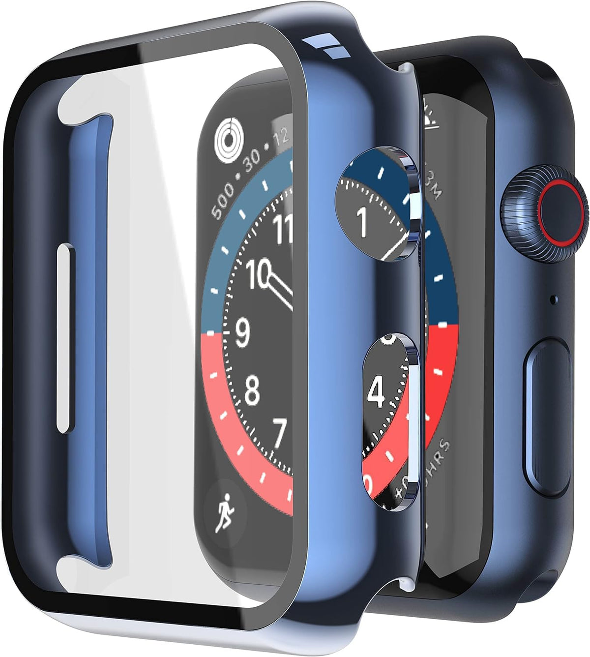 Misxi Screen Protector Case for 44mm Apple Watch SE3/SE2/SE/Series 6/5/4