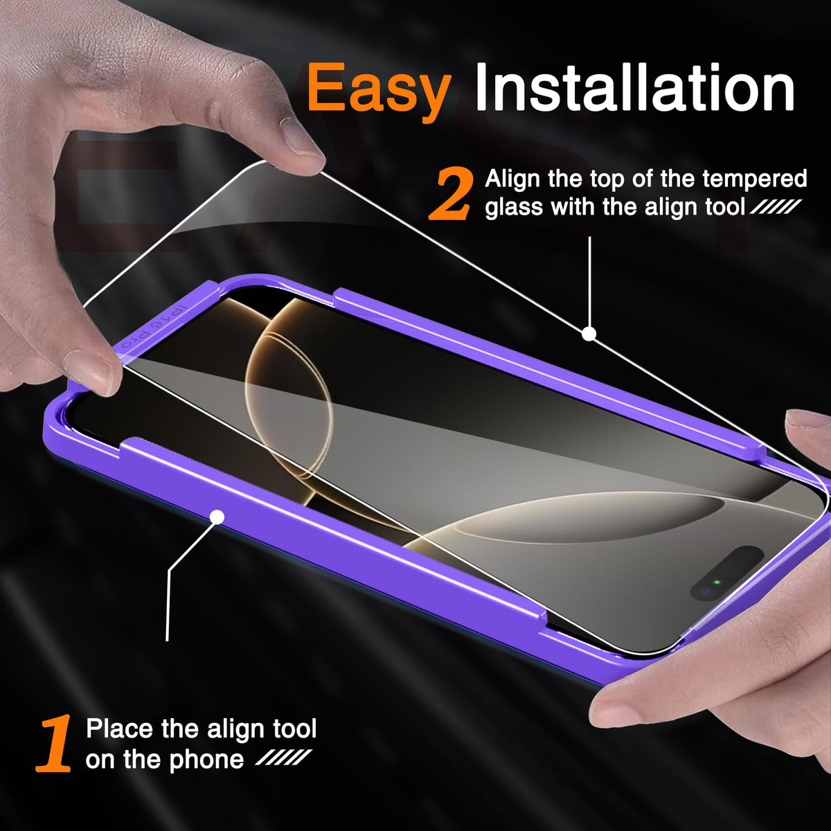 Wiaocit Tempered Glass Screen Protector for iPhone 13