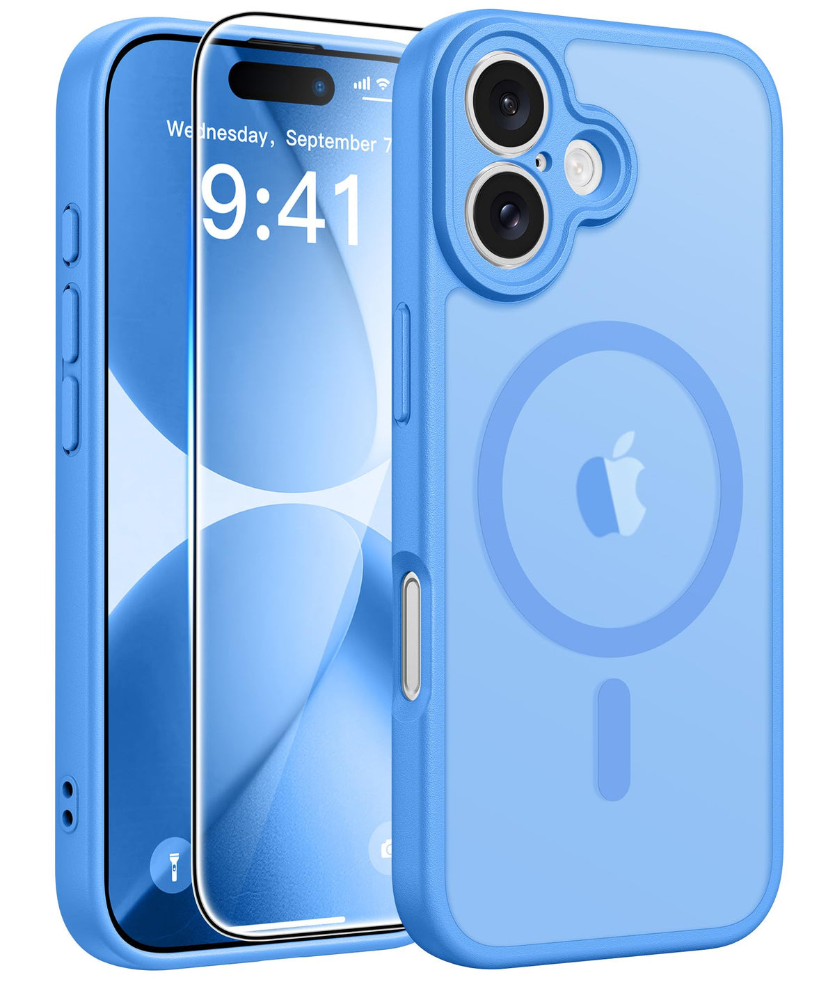 FNTCASE for iPhone 17 Case, Fit for Magsafe, Teal