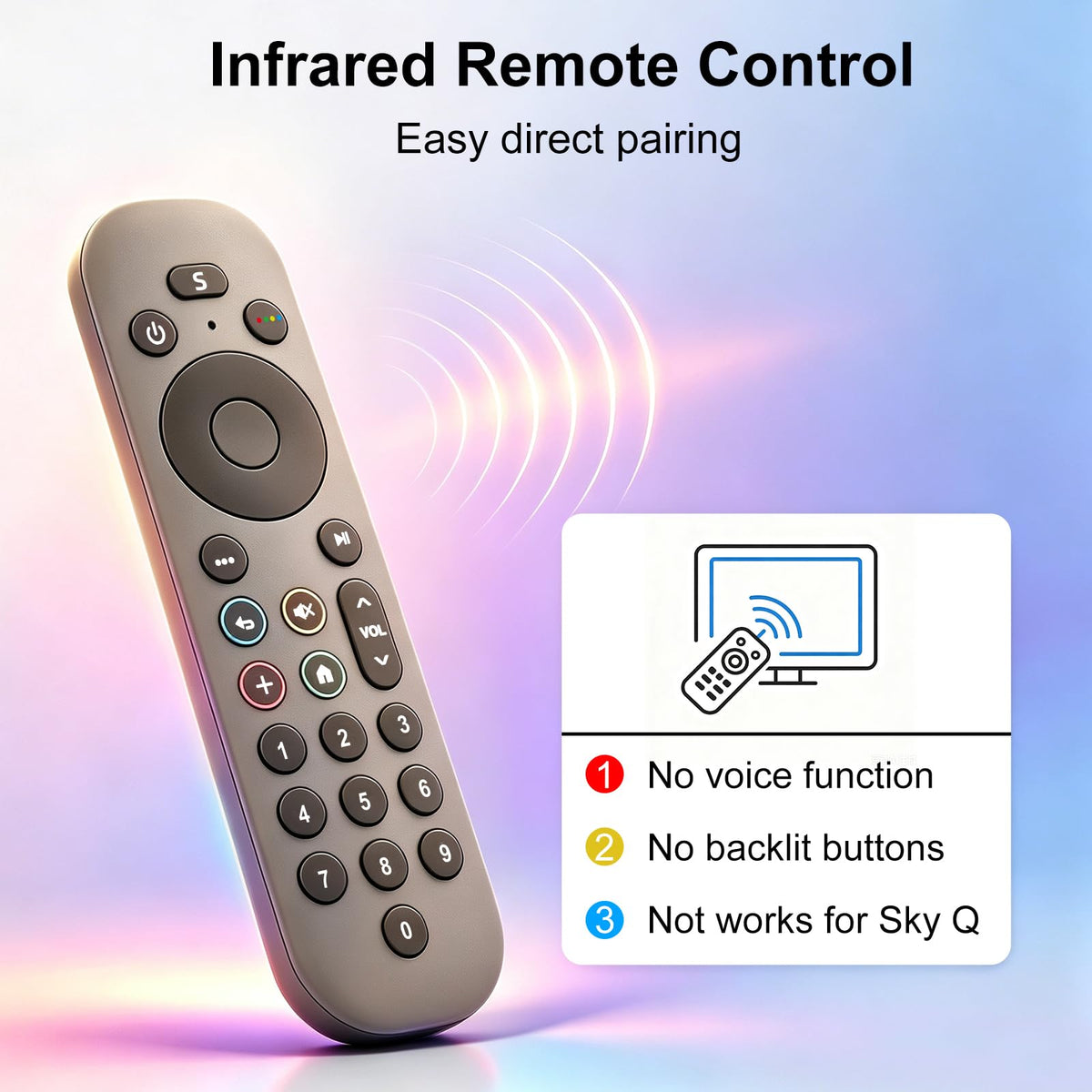 for-LG-Magic-Remote, Gvirtue Solar Voice Remote Control for-LG-Smart TV