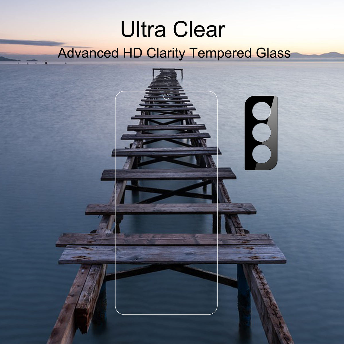 Ailun Screen Protector + Camera Lens Protector for Galaxy S26 Ultra