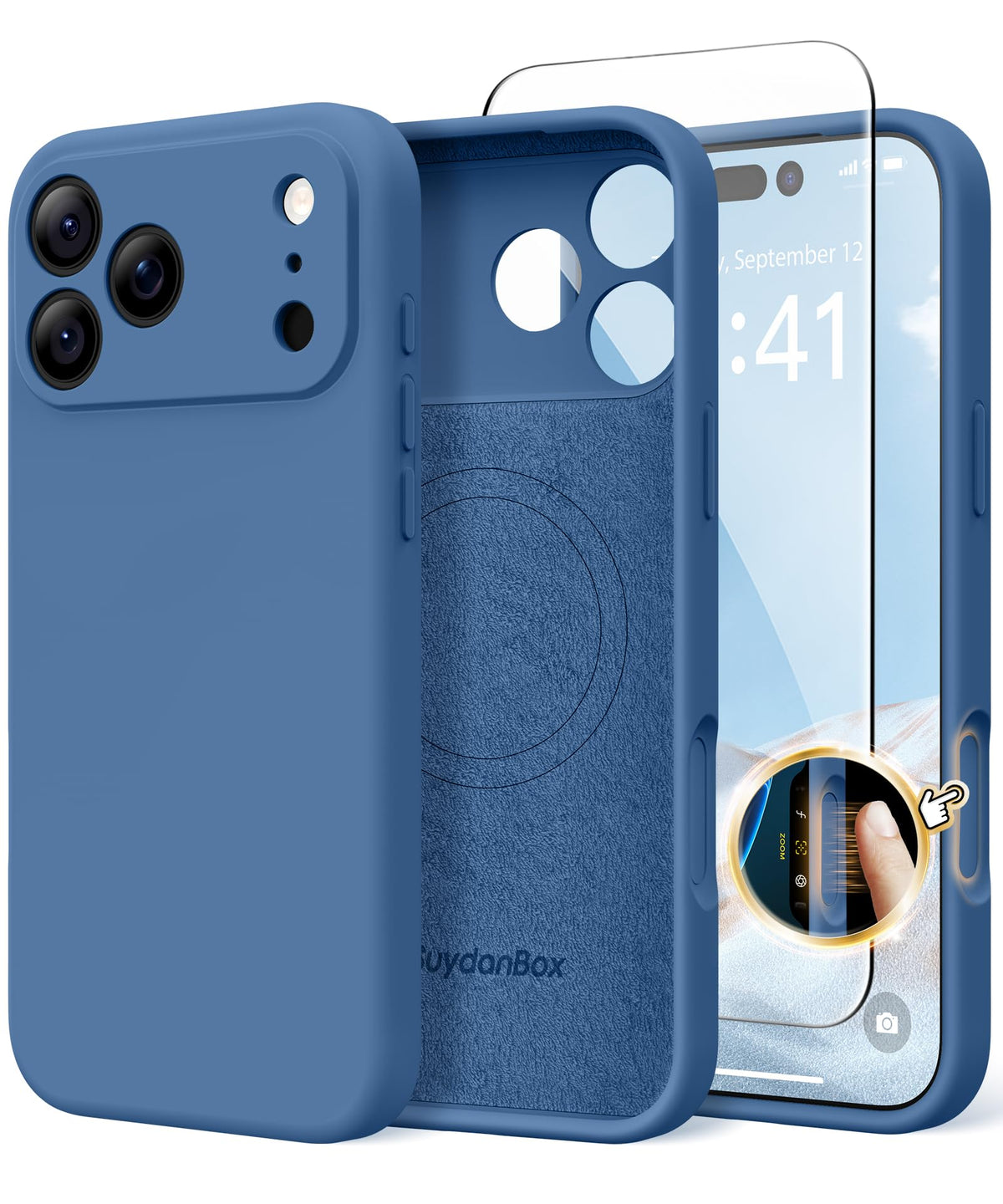 Magnetic for iPhone 18 Pro Case & iPhone 17 Pro Case, Silicone