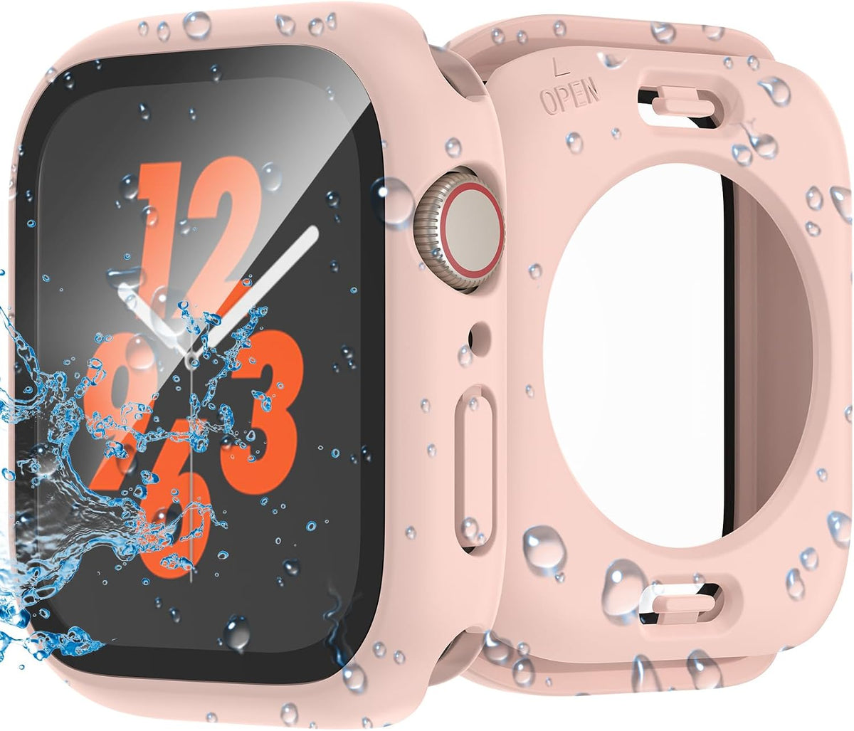 YIJDACASE 3 in 1 Waterproof Case for 41mm Apple Watch Series 9 8 7