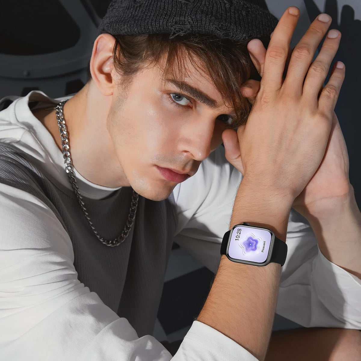 Sport Silicone Band Compatible with Apple Watch Bands for Women Men