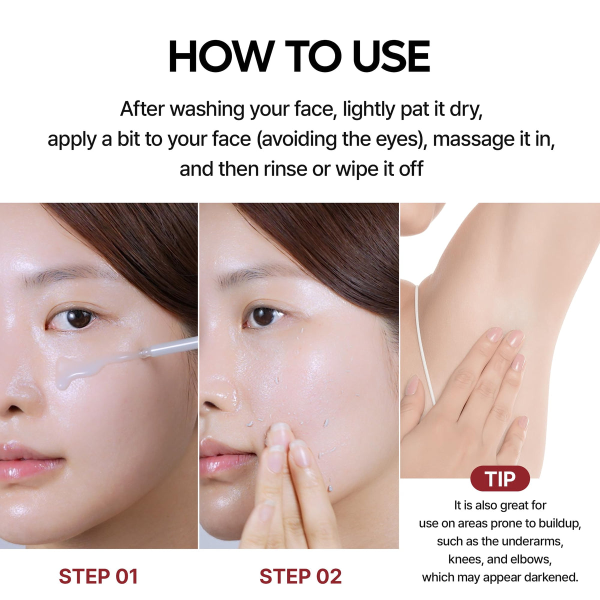 Dr.Melaxin Peel Shot Black Rice Exfoliating Ampoule, Face Exfoliator with AHA BHA Niacinamide Rice Bran Water, Blackhead Remover, Pore Minimizer, Glass Skin Serum, Korean Skin Care, 2.7 oz