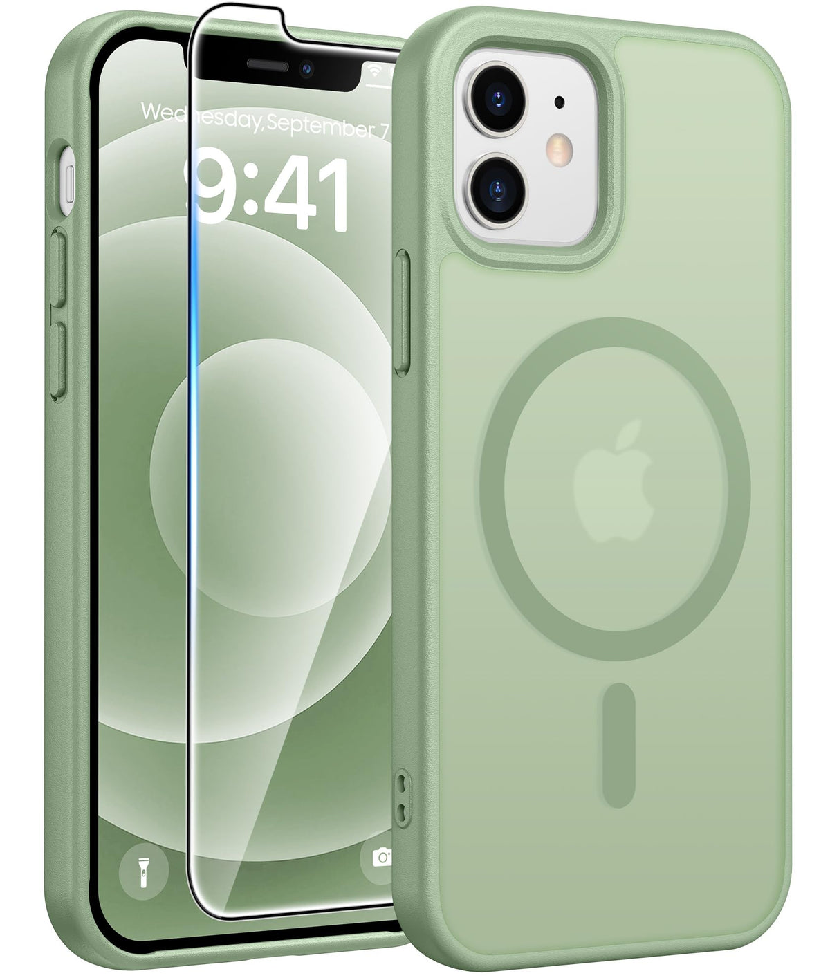 FNTCASE for iPhone 17 Case, Fit for Magsafe, Teal