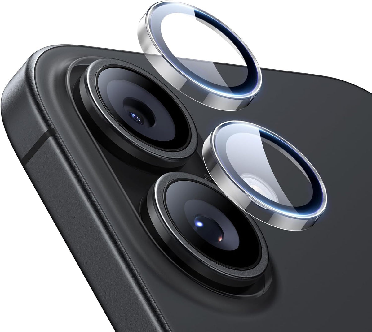ESR for iPhone Duo Camera Lens Protector, 1 Pack, Blue