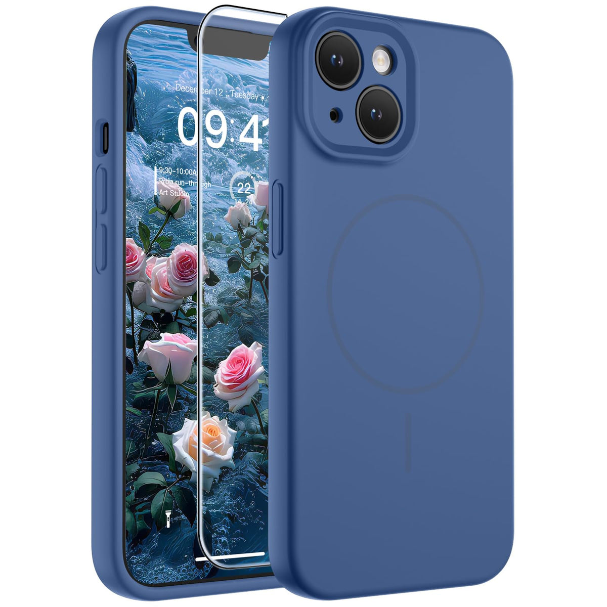 SUPFINE Silicone & Magnetic for iPhone 16 Pro Case