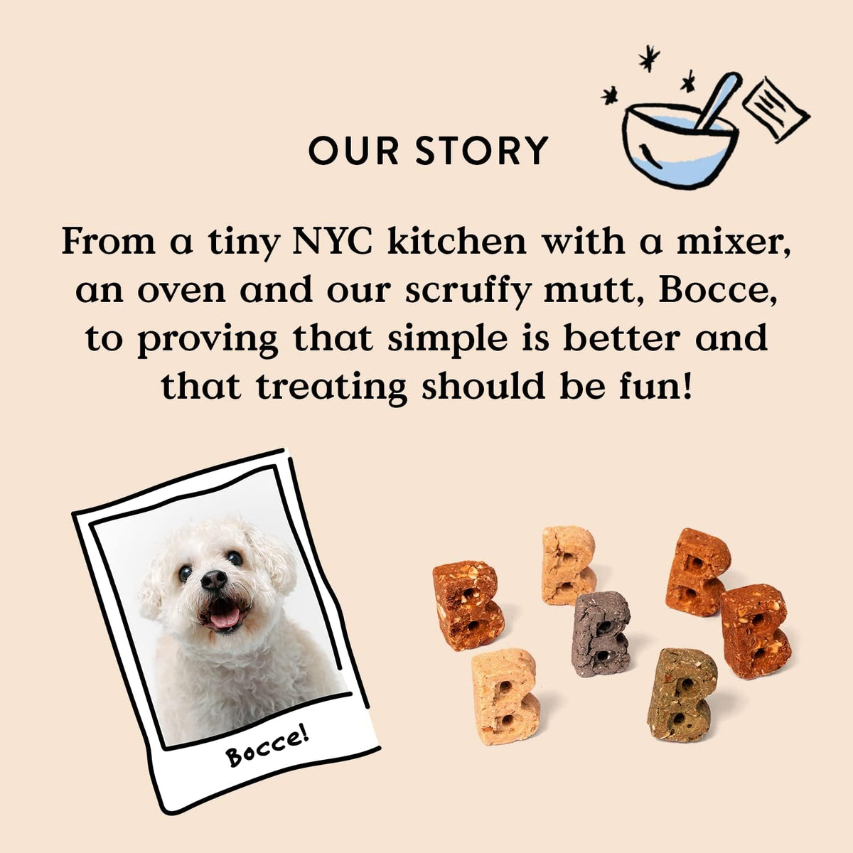 Bocce's Bakery Say Moo Soft & Chewy Dog Treats, Beef & Cheddar Flavor, 6 oz