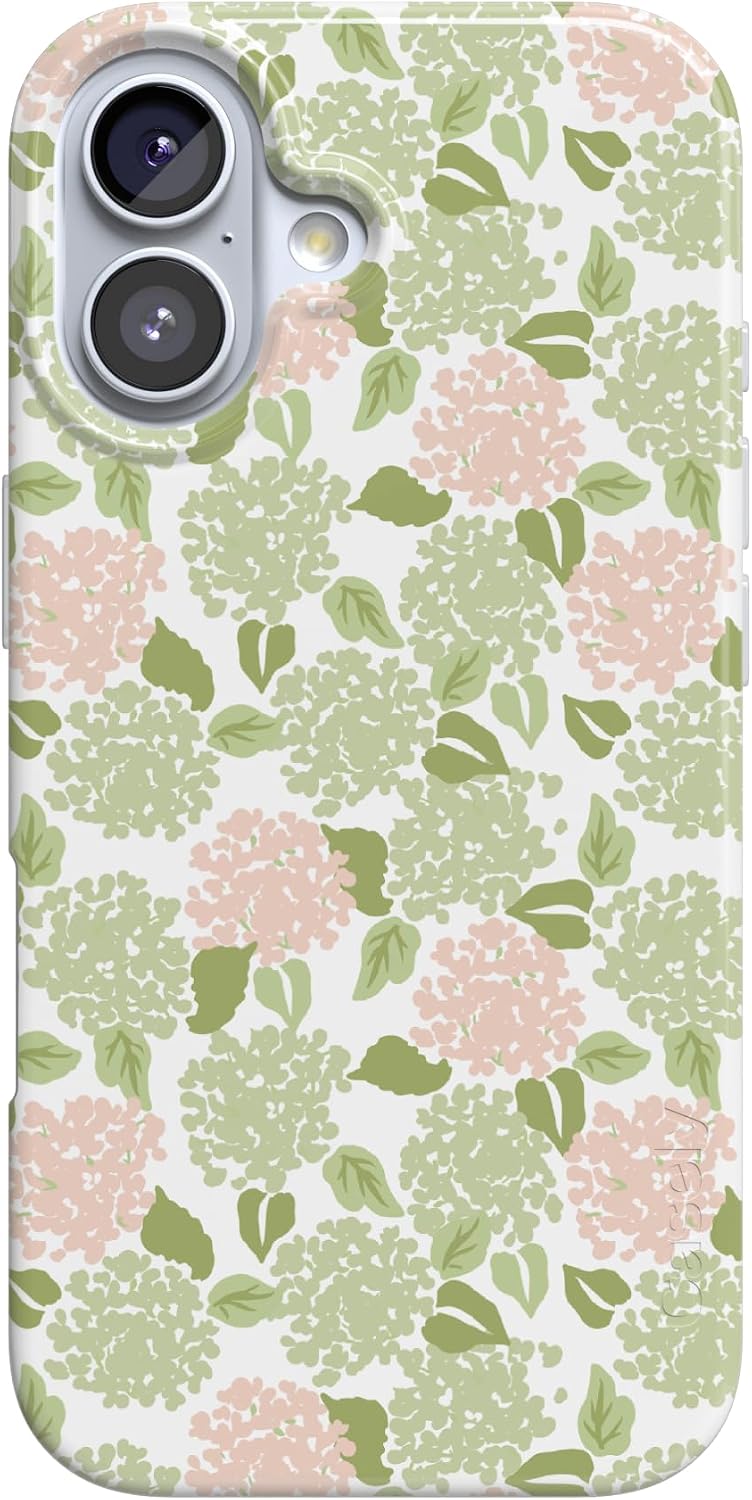 Casely iPhone 17 Case | Pastel Picnic | Blue Gingham | Compatible with MagSafe | Classic Ultra Thin Design