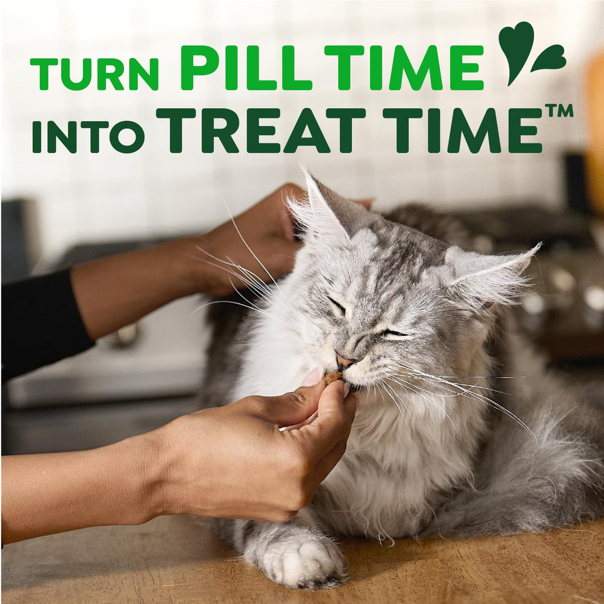 Greenies Feline Pill Pockets Soft Cat Treats, Chicken Flavor, 85 count
