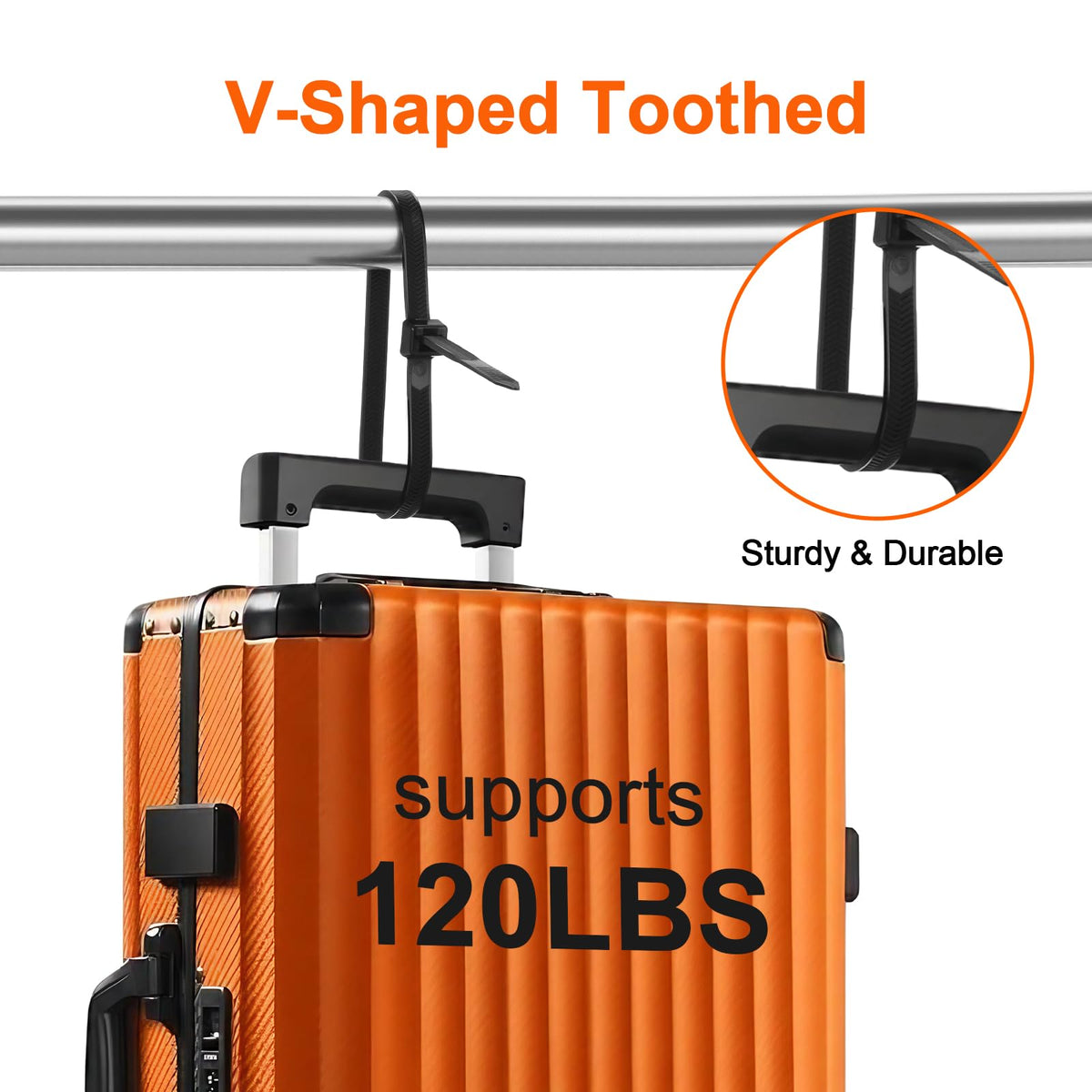 12 Inch Zip Ties Double Sided Toothed (Bulk 1000 Pack),100 LBS Tensile Strength Heavy Duty Cable Wire Ties With Self-Locking Adjustable More Durable Nylon Tie Wraps for Indoor Outdoor