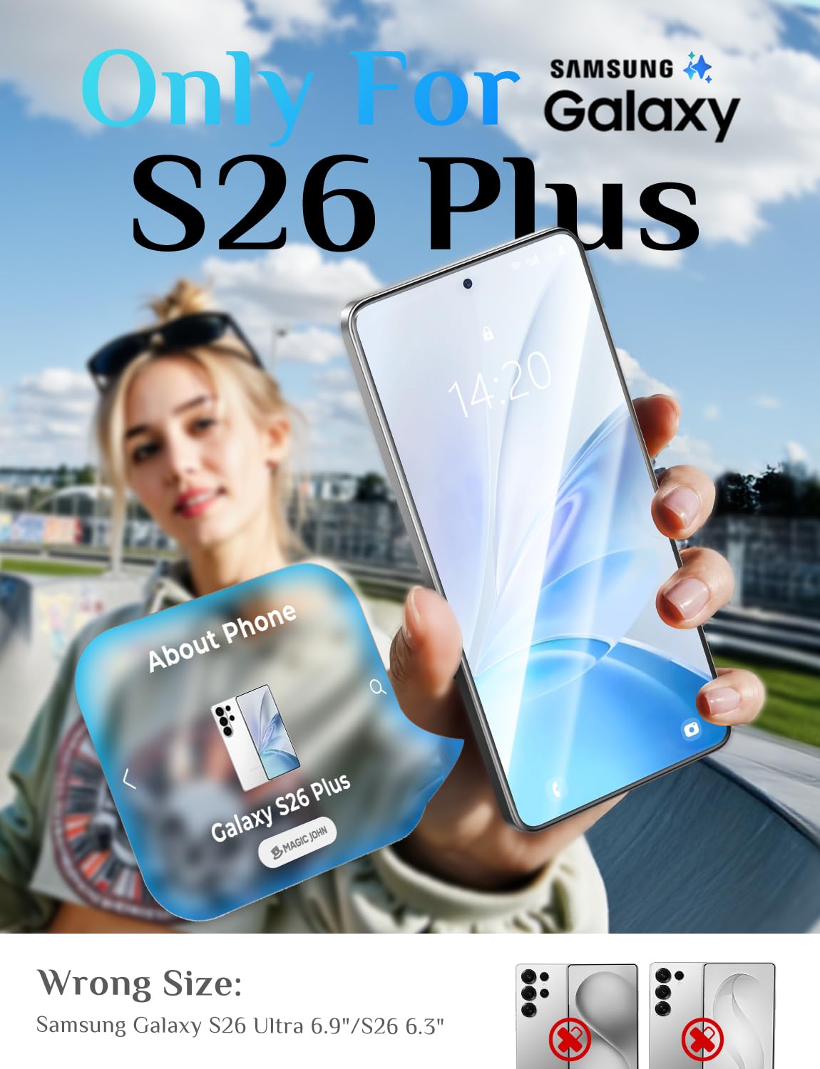 MAGIC JOHN for iPhone 18 Pro Max Screen Protector Easy Installation