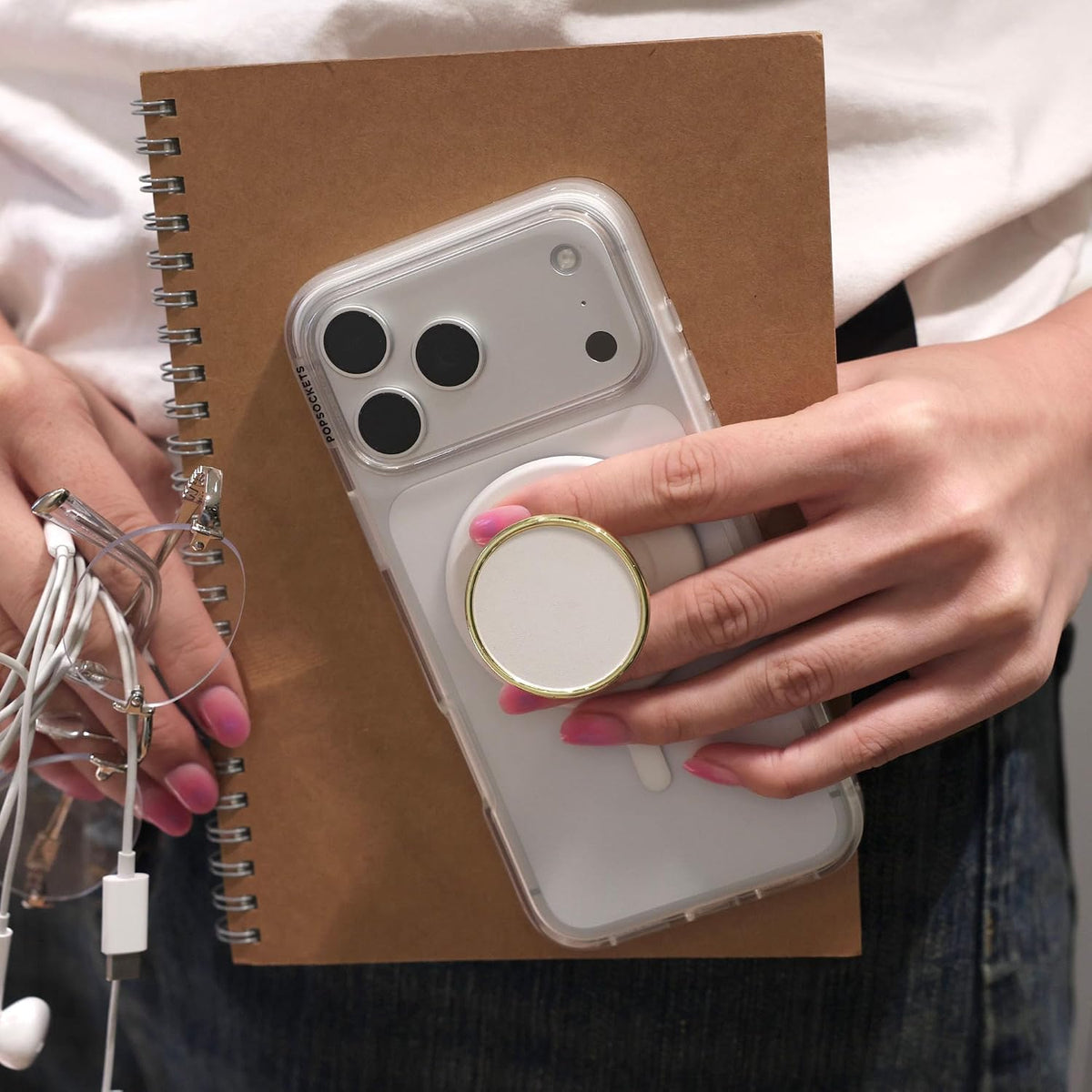 PopSockets Adhesive Phone Grip, Holder- Circus Regrind