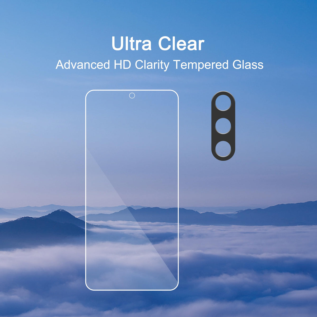 Ailun Screen Protector + Camera Lens Protector for Galaxy S26 Ultra