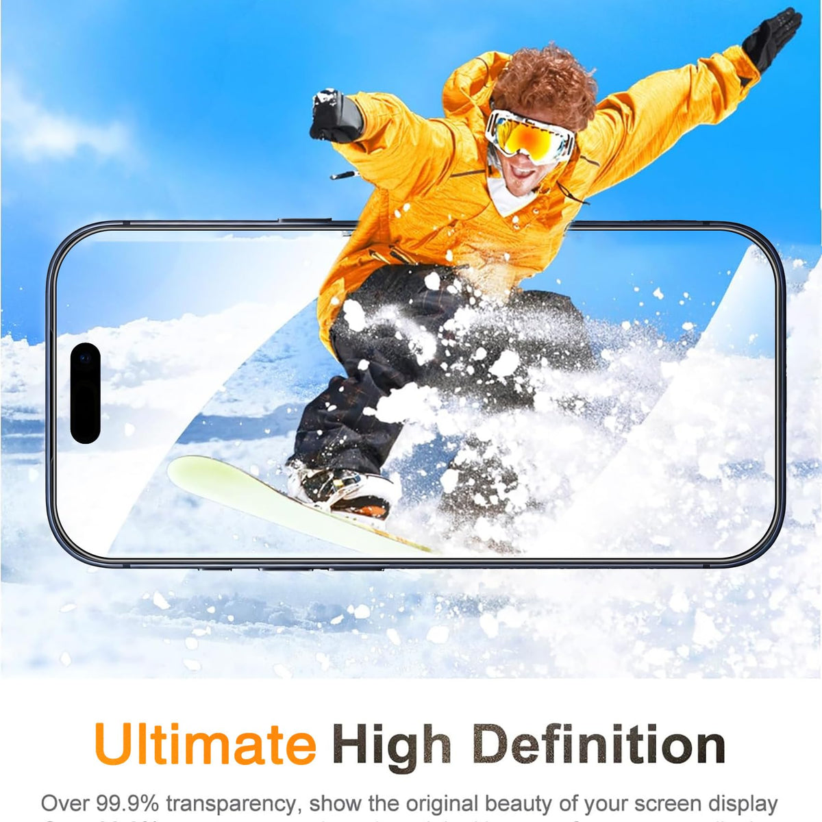 Wiaocit Tempered Glass Screen Protector for iPhone 13