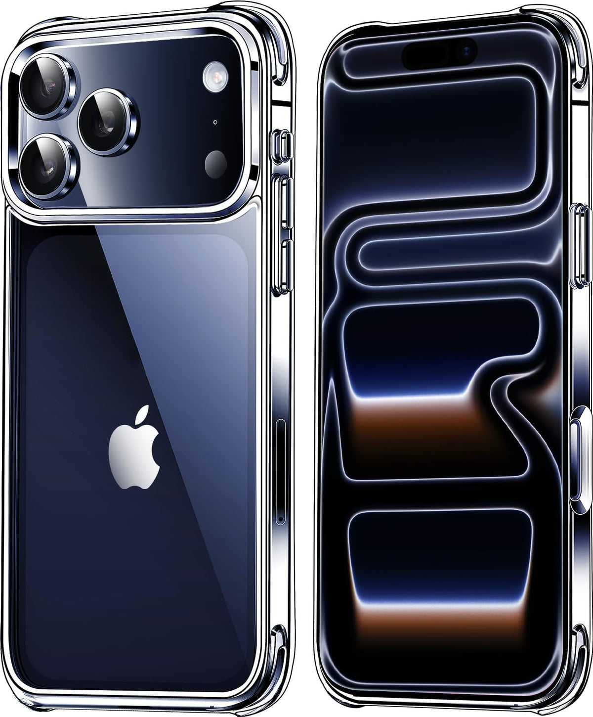 Mkeke for iPhone 18 Pro Max Case Clear [Not-Yellowing]