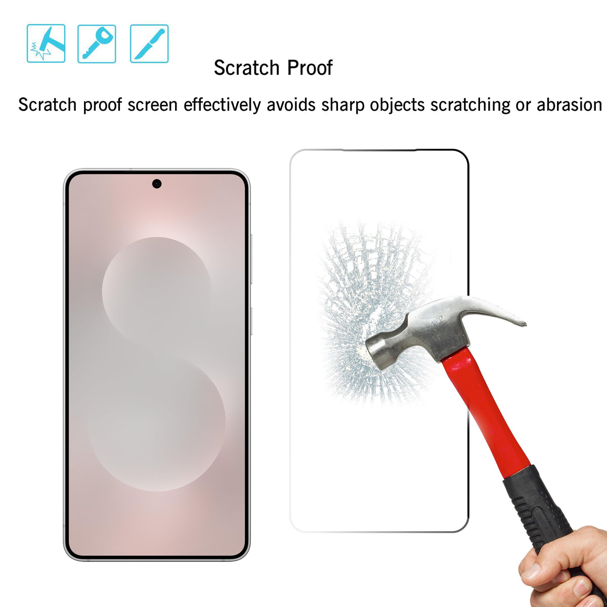 Ailun Screen Protector + Camera Lens Protector for Galaxy S26 Ultra