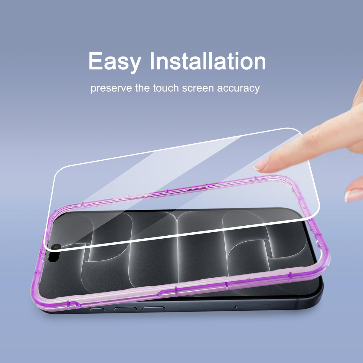 Ailun 3 Pack Screen Protector for iPhone 16 / iPhone 15 / iPhone 15 Pro
