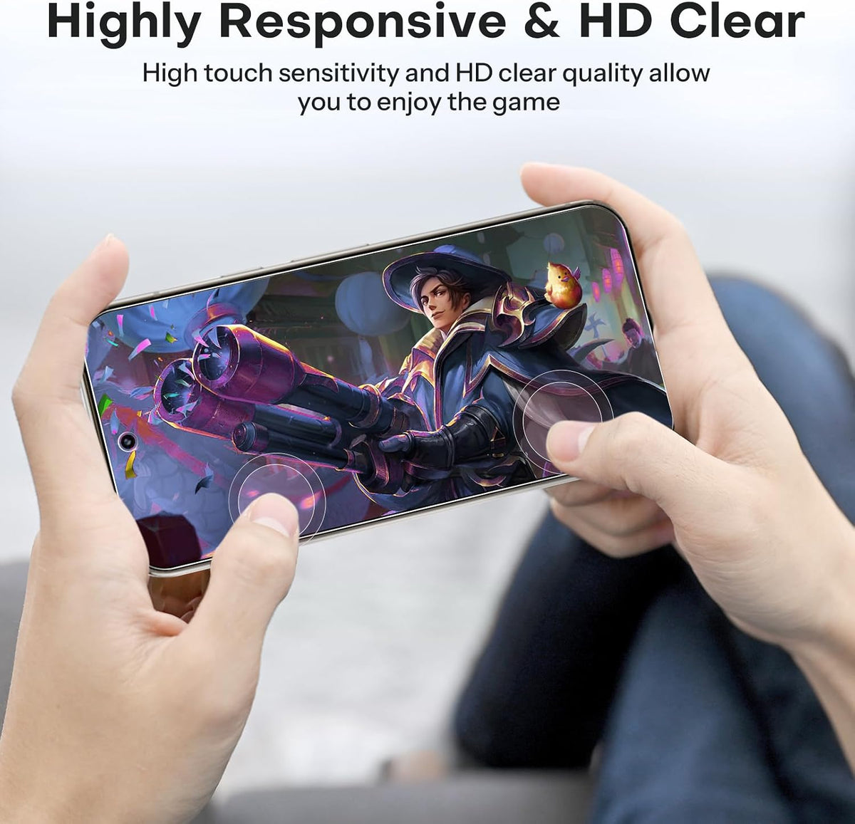 OMOTON 3+2 Pack for Google Pixel 11 Screen Protector 6.3-inch