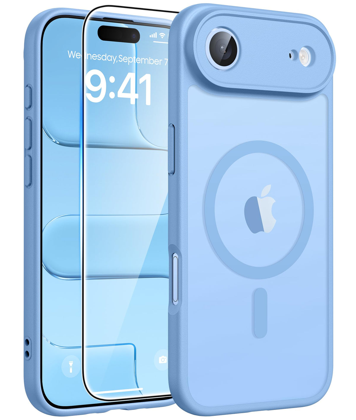 FNTCASE for iPhone 17 Case, Fit for Magsafe, Teal