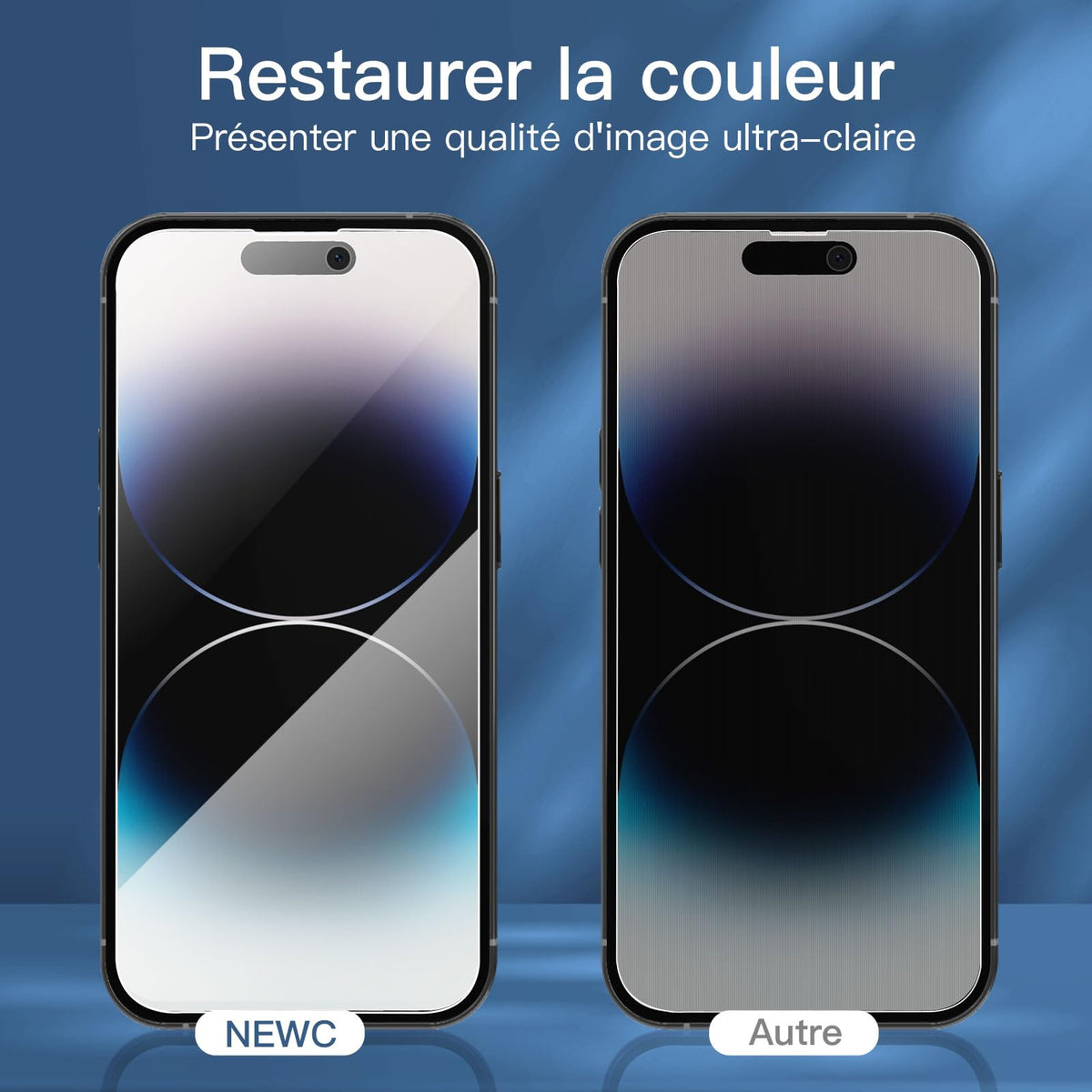 NEW'C for iPhone 17 Pro Max, iPhone 16 Pro Max Screen Protector HD Clear