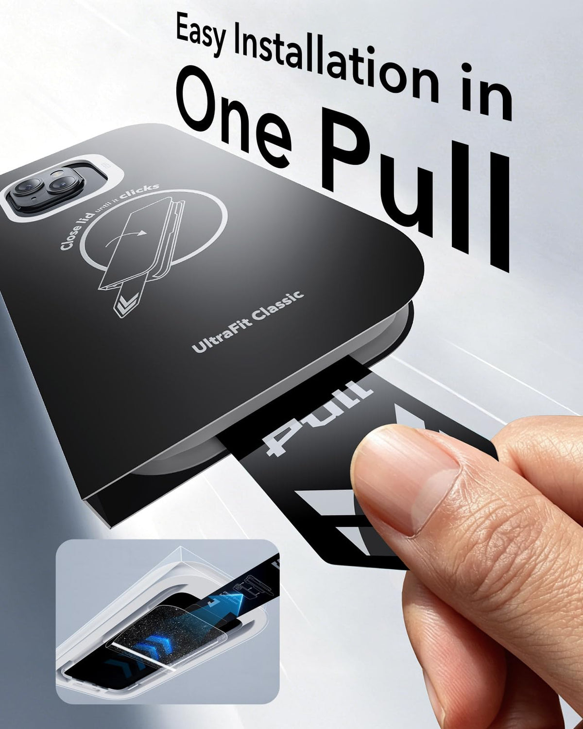ESR 3 Pack for iPhone 17 Pro Max Screen Protector, Classic Clear