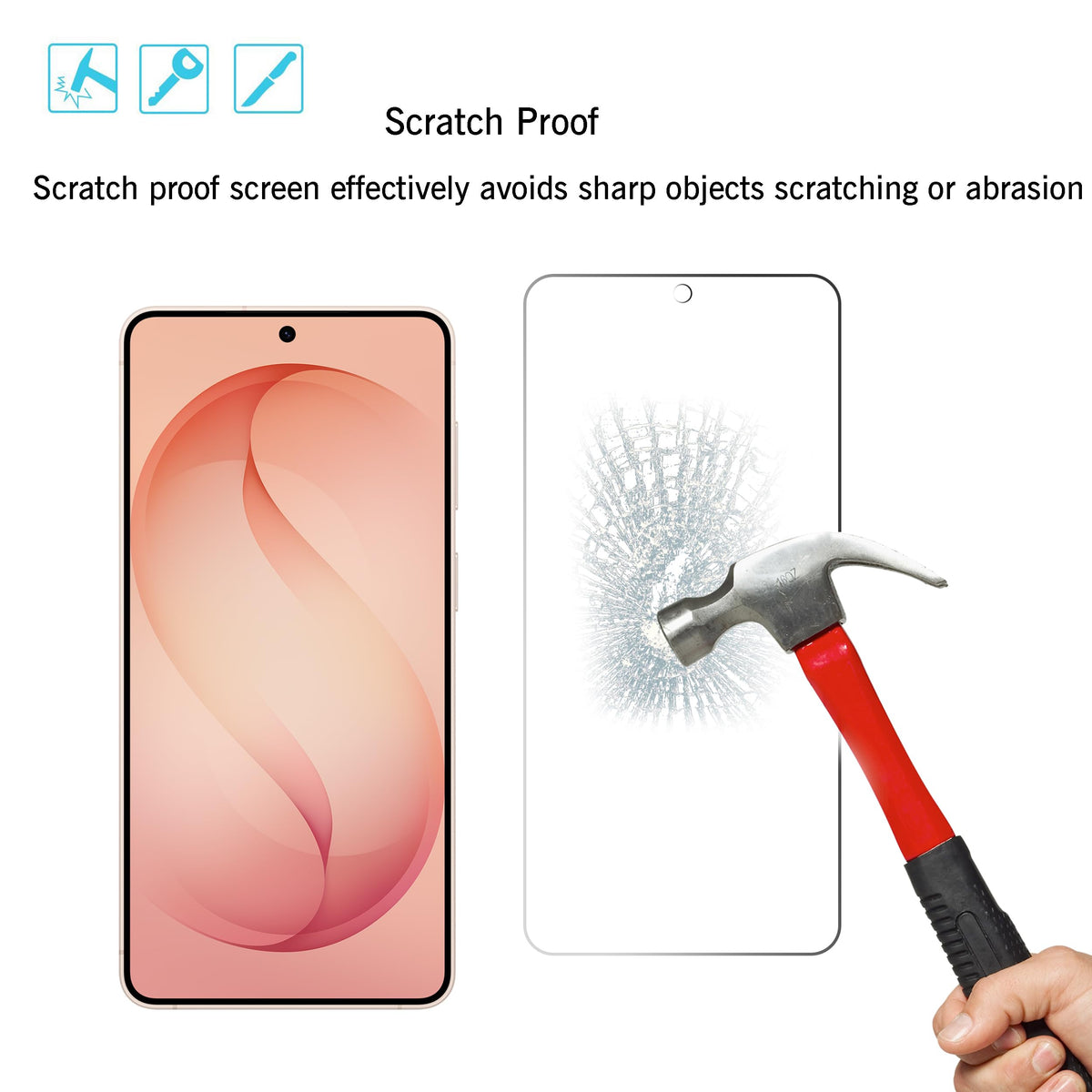 Ailun Screen Protector + Camera Lens Protector for Galaxy S26 Ultra