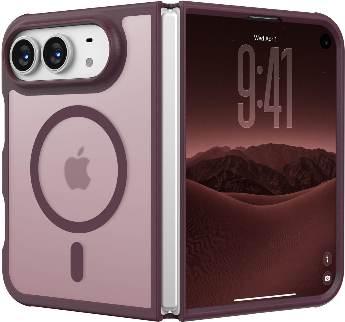 jaroco Magnetic for iPhone 15 Case Heavy Duty Protection Black
