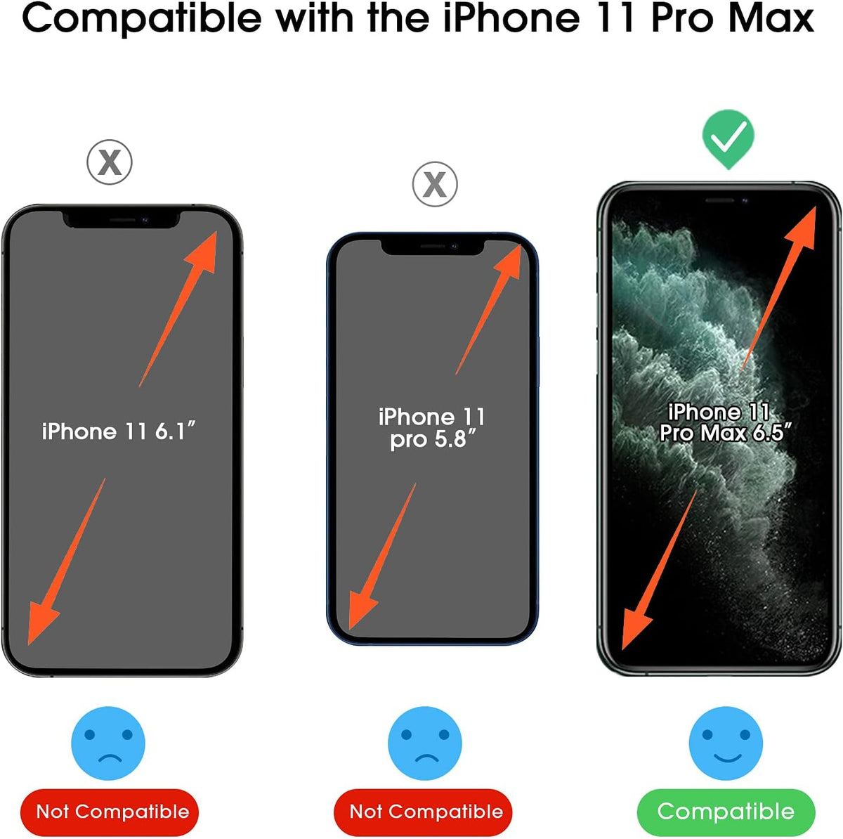 amFilm OneTouch for iPhone 18 Pro 6.3'' Screen Protector Tempered Glass