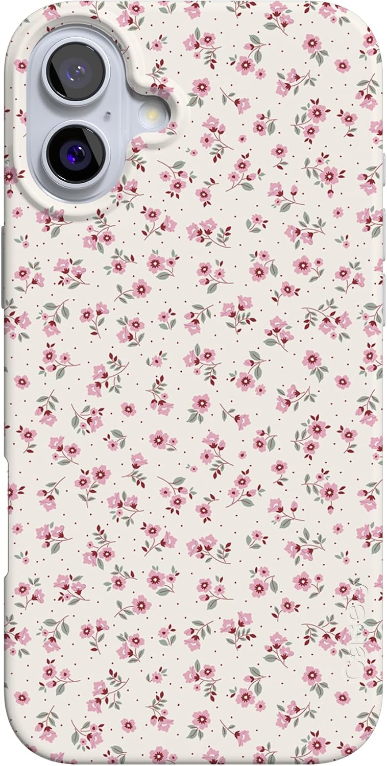Casely iPhone 17 Case | Pastel Picnic | Blue Gingham | Compatible with MagSafe | Classic Ultra Thin Design
