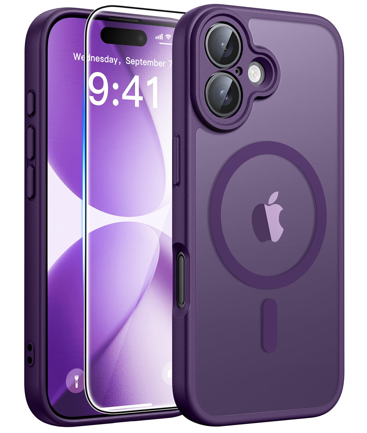 FNTCASE for iPhone 17 Case, Fit for Magsafe, Teal
