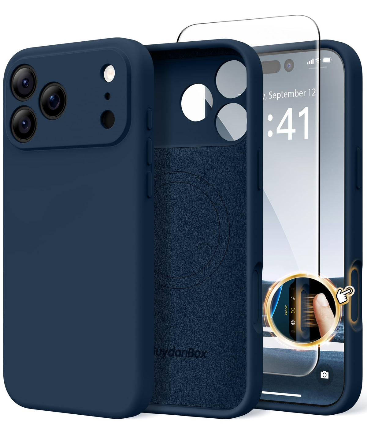 Magnetic for iPhone 18 Pro Case & iPhone 17 Pro Case, Silicone