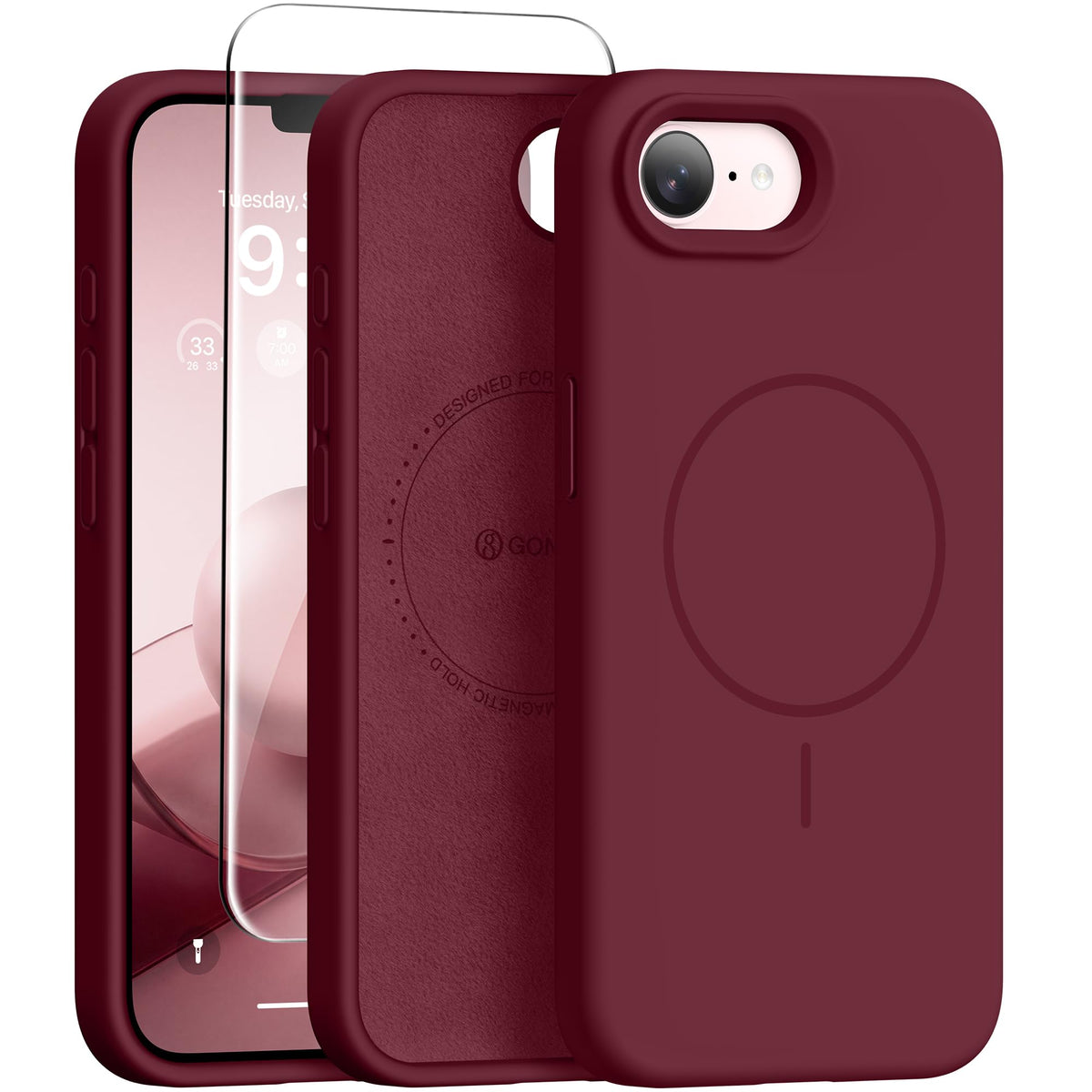 GONEZ for iPhone 18 Pro Max Case/iPhone 17 Pro Max Case, Mist Blue