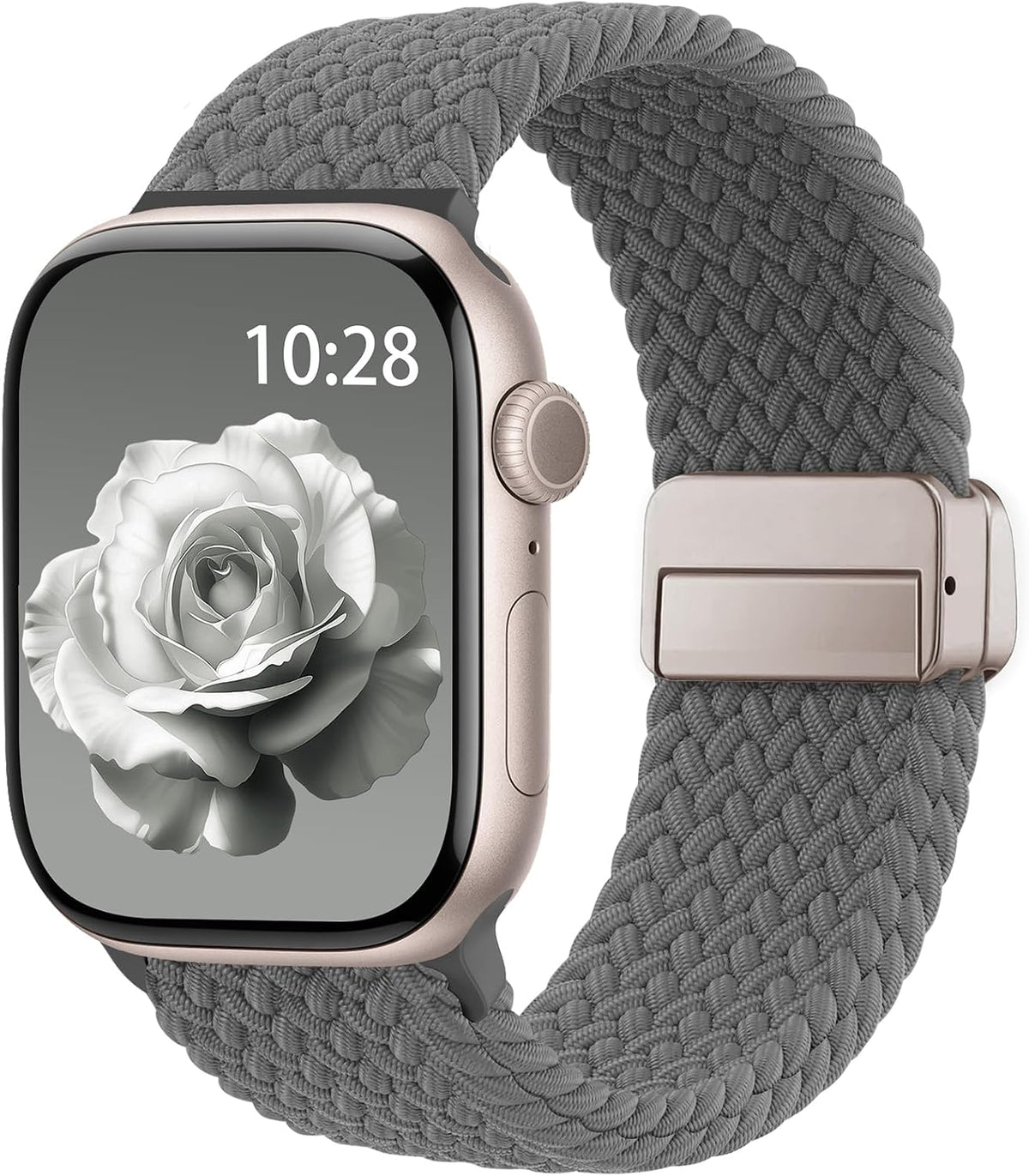 Braided Stretchy Magnetic Sport Band for Apple Watch Bands for Women Men