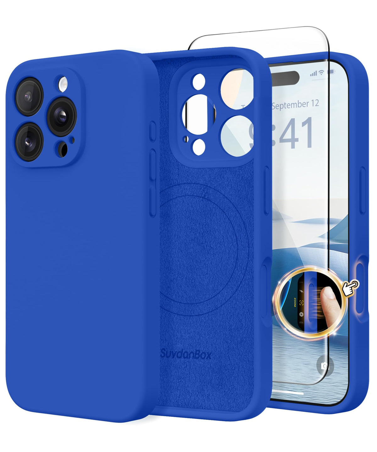 Magnetic for iPhone 18 Pro Case & iPhone 17 Pro Case, Silicone