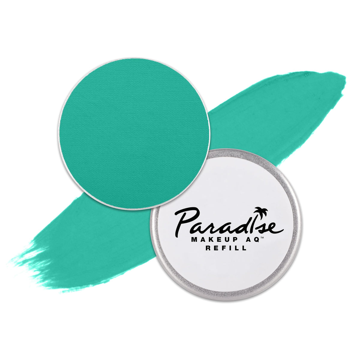 Mehron Makeup Paradise AQ - WHITE, Water-Activated Face & Body Paint