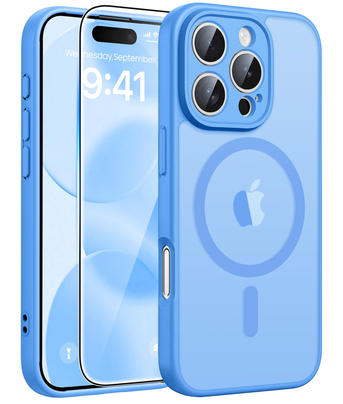 FNTCASE for iPhone 17 Case, Fit for Magsafe, Teal