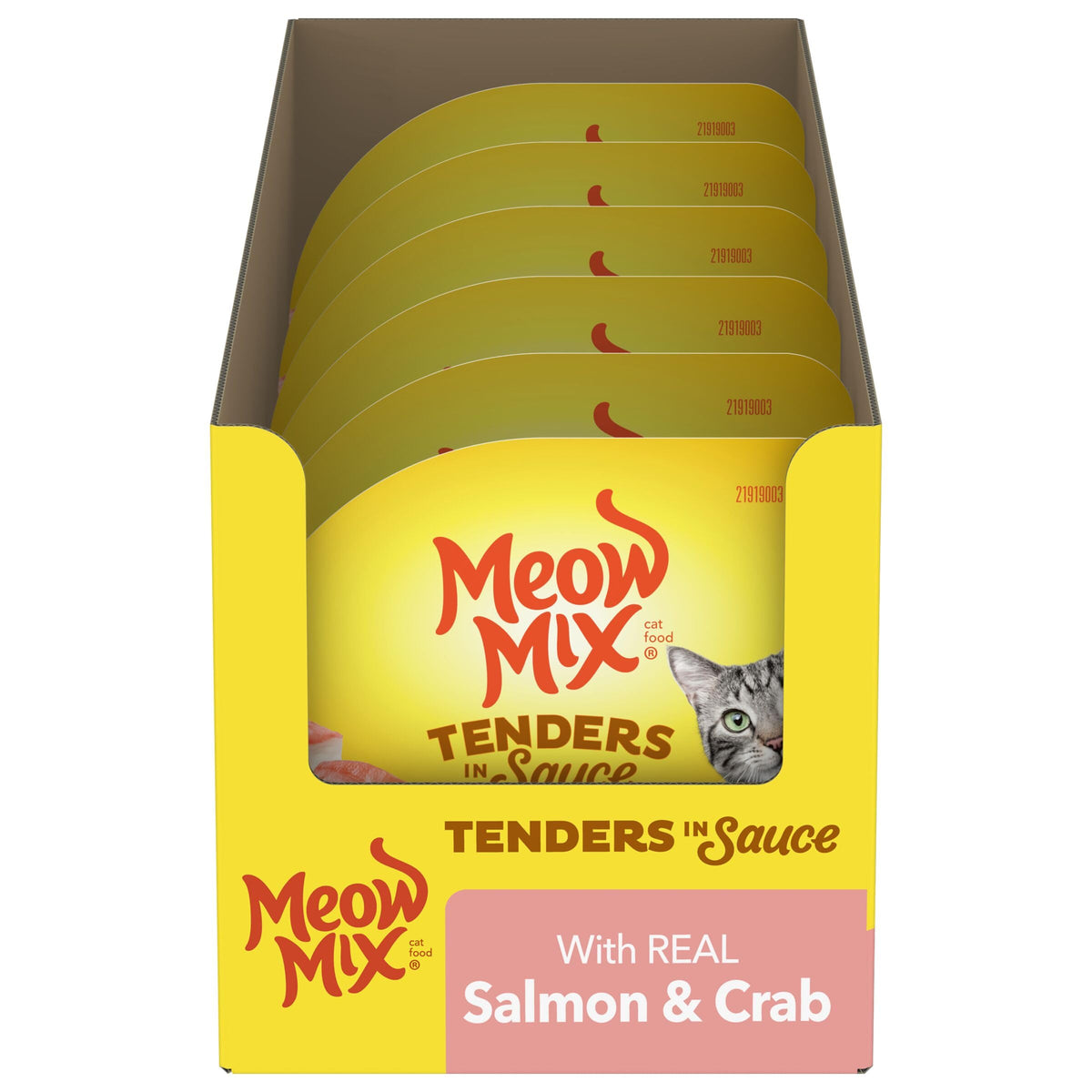 Meow Mix Poultry & Beef Favorites, Wet Food Variety Pack, 24 Cups