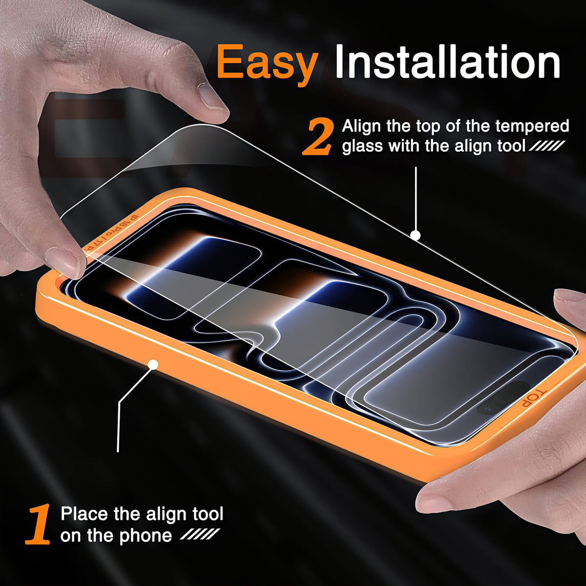 Wiaocit Tempered Glass Screen Protector for iPhone 13