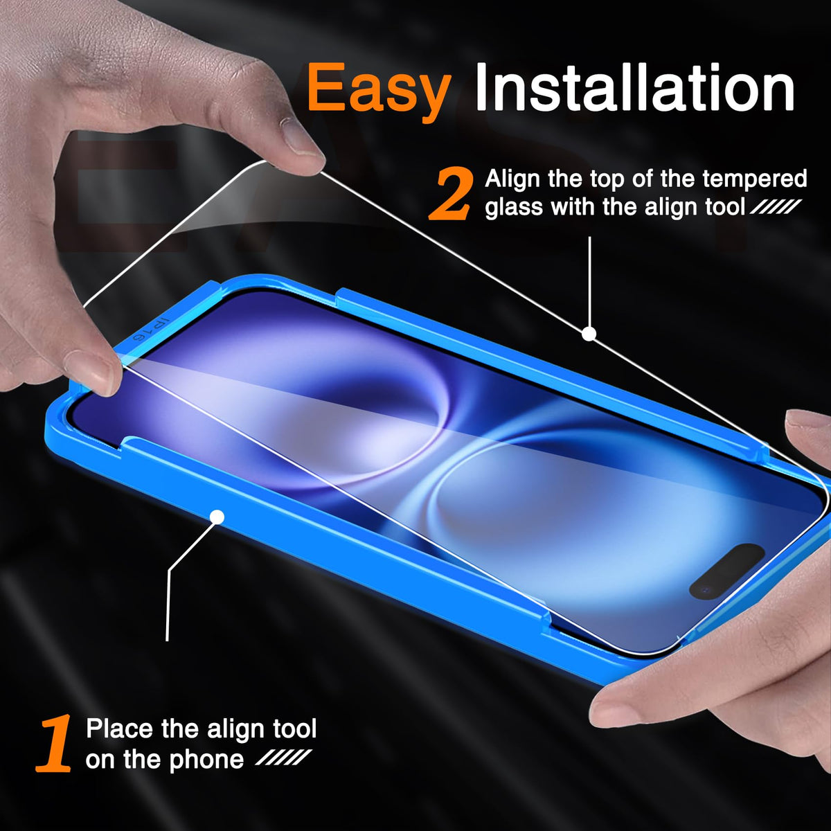 Wiaocit Tempered Glass Screen Protector for iPhone 13