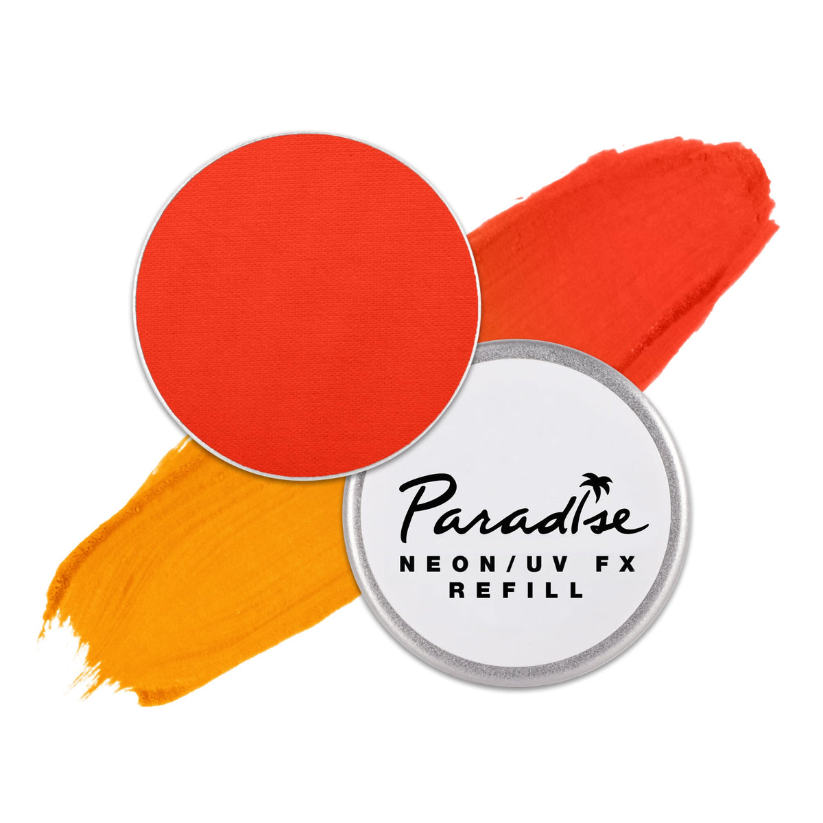 Mehron Makeup Paradise AQ - WHITE, Water-Activated Face & Body Paint