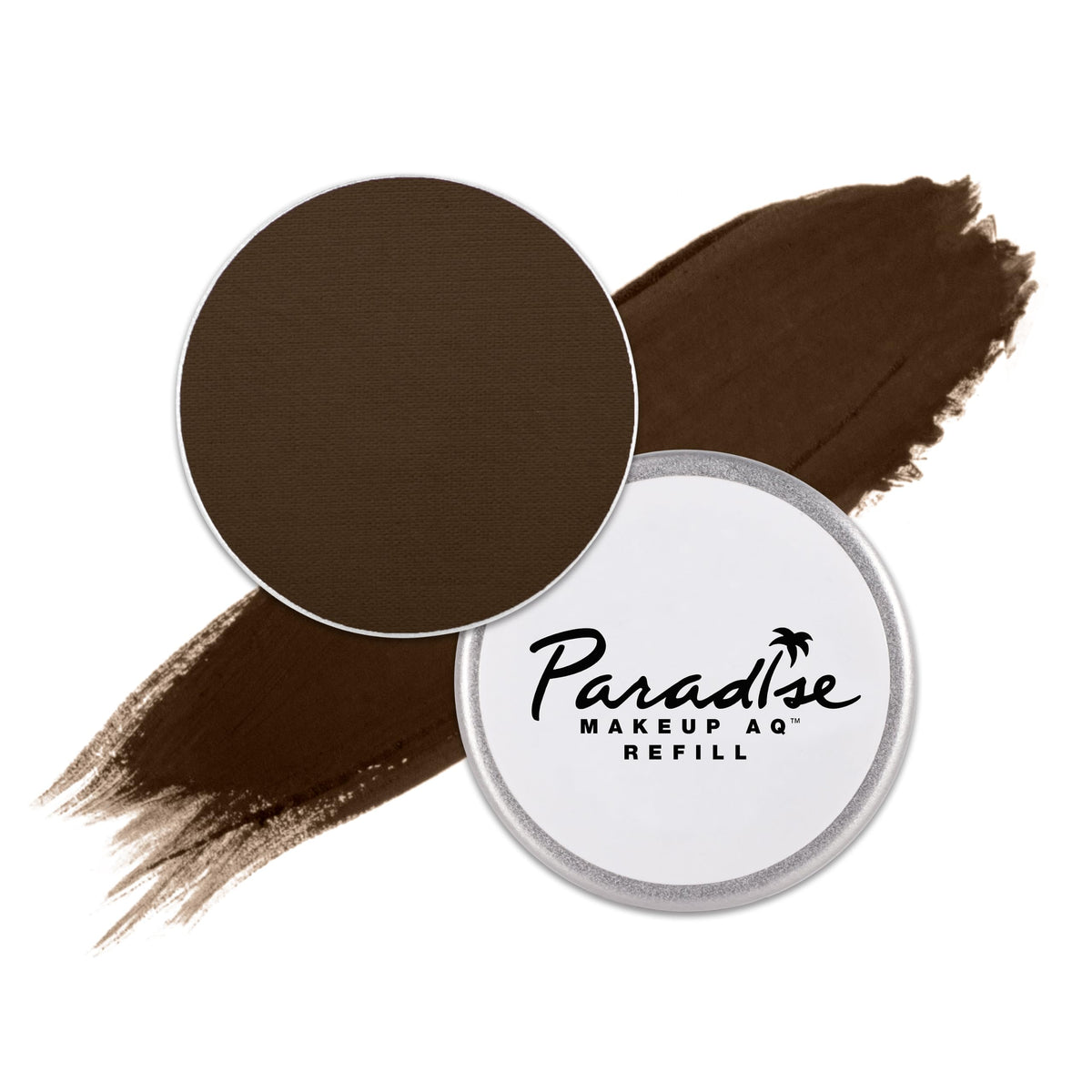 Mehron Makeup Paradise AQ - WHITE, Water-Activated Face & Body Paint